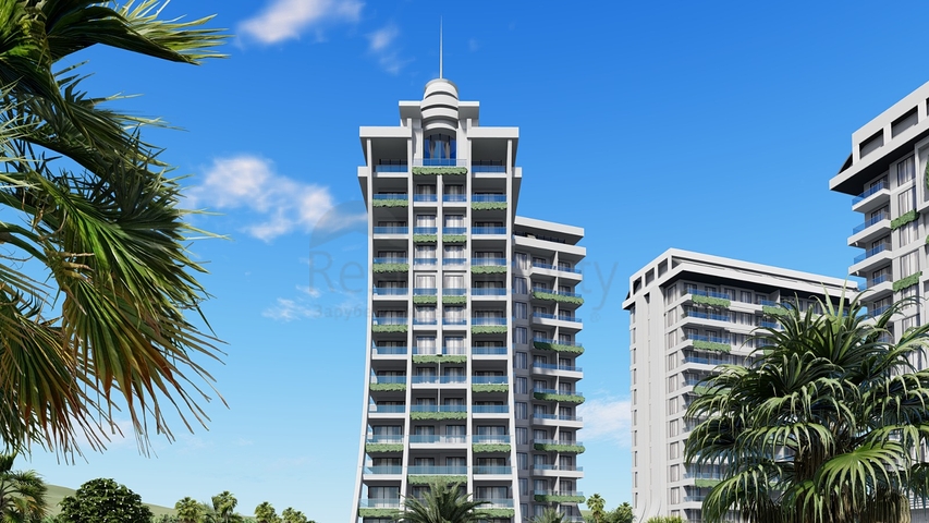 Zweizimmerwohnung in einem neuen Komplex