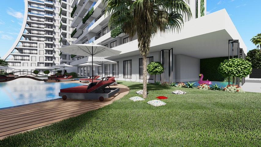 Zweizimmerwohnung in einem neuen Komplex