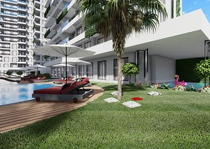 Zweizimmerwohnung in einem neuen Komplex