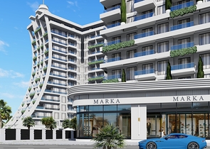 Zweizimmerwohnung in einem neuen Komplex