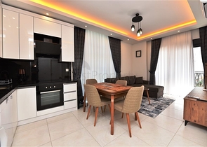 Zweizimmerwohnung in einem Komplex mit Hotelinfrastruktur