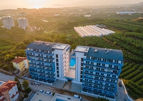 1+1 Apartment in einem neuen Komplex mit Hotelinfrastruktur