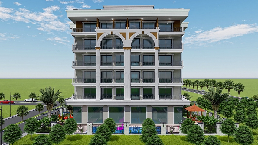 1+1 Wohnung im Stadtteil Mahmutlar