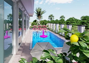 1+1 Wohnung im Stadtteil Mahmutlar