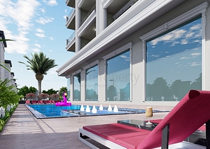 1+1 Wohnung im Stadtteil Mahmutlar