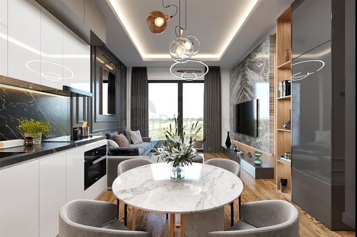 Neue Wohnanlage im Stadtteil Pajallar