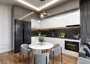 Neue Wohnanlage im Stadtteil Pajallar