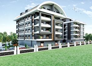 Neue Wohnanlage im Stadtteil Pajallar