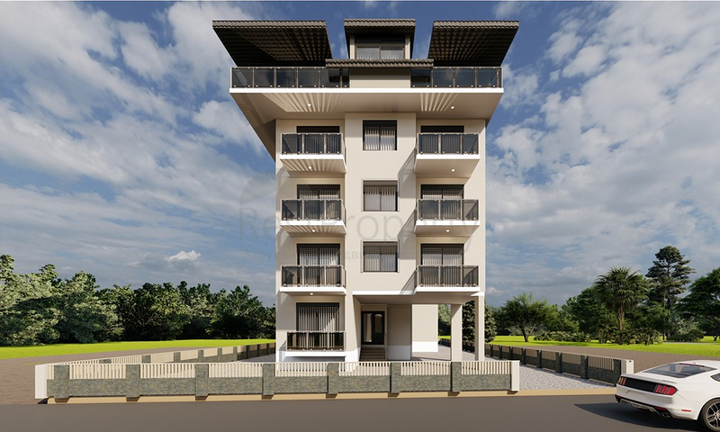 Neuer Komplex in der vielversprechenden Gegend von Gazipasa