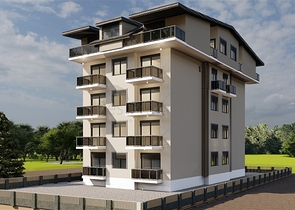 Neuer Komplex in der vielversprechenden Gegend von Gazipasa