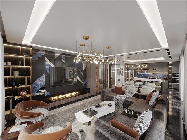 4+1 Premium-Villa im Zentrum von Alanya