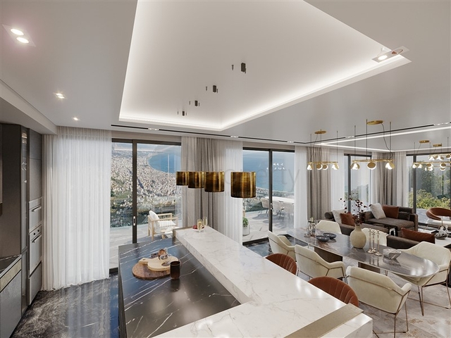 4+1 Premium-Villa im Zentrum von Alanya