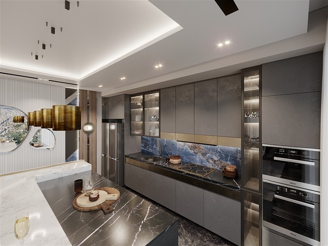 4+1 Premium-Villa im Zentrum von Alanya