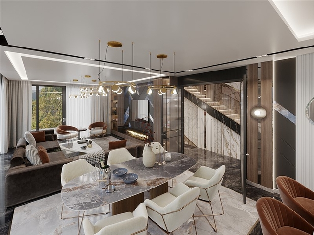 4+1 Premium-Villa im Zentrum von Alanya