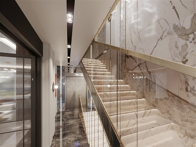 4+1 Premium-Villa im Zentrum von Alanya