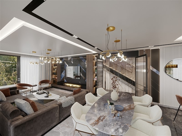 4+1 Premium-Villa im Zentrum von Alanya