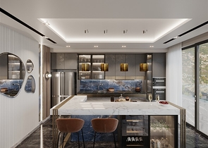 4+1 Premium-Villa im Zentrum von Alanya