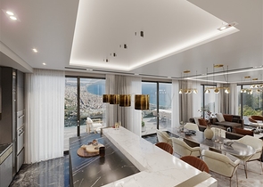 4+1 Premium-Villa im Zentrum von Alanya