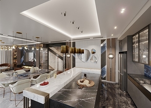 4+1 Premium-Villa im Zentrum von Alanya