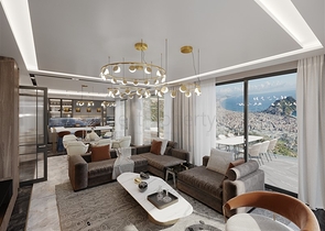 4+1 Premium-Villa im Zentrum von Alanya