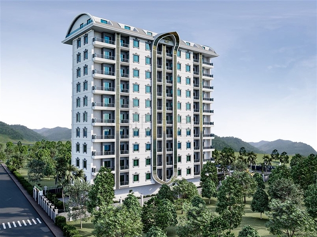 Neues Projekt im Zentrum von Mahmutlar