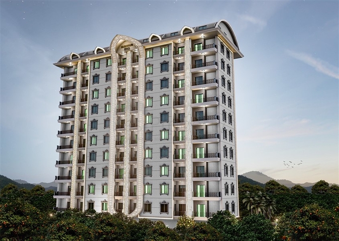 Neues Projekt im Zentrum von Mahmutlar