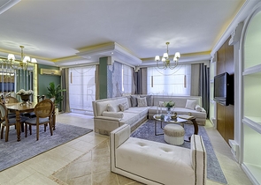 Apartment 2+1 an der ersten Küste in Mahmutlar