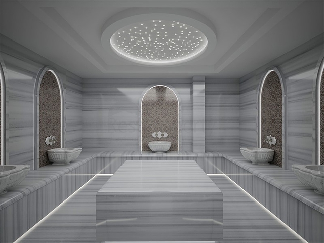 Clubkomplex im Stadtteil Kargicak