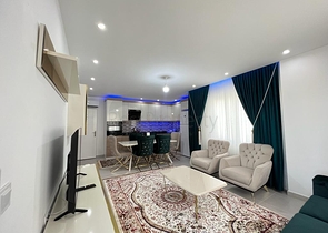 Möblierte Dreizimmerwohnung in Mahmutlar 