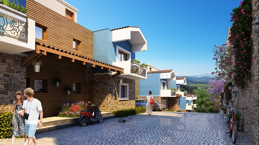 Investitionsprojekt umgeben von Natur