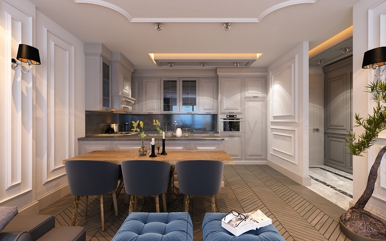 Investitionsprojekt umgeben von Natur