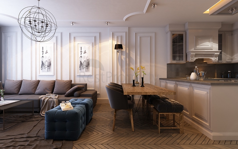 Investitionsprojekt umgeben von Natur