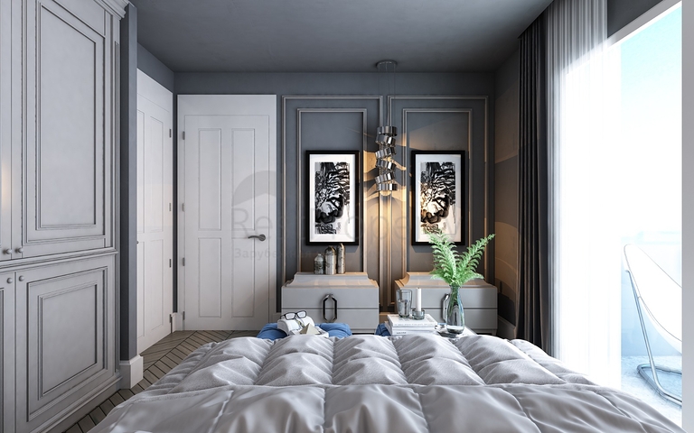 Investitionsprojekt umgeben von Natur