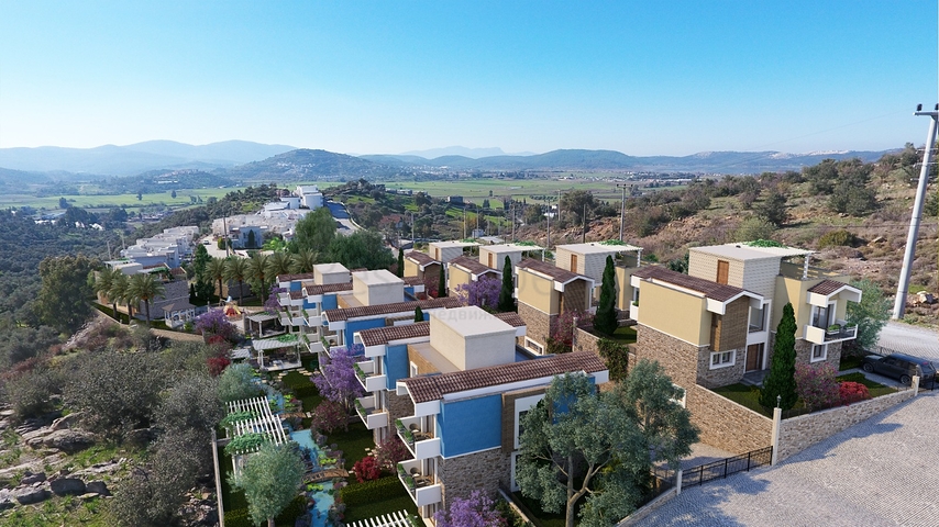 Investitionsprojekt umgeben von Natur