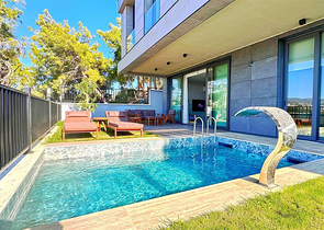 Ein einzigartiges Projekt von Luxusvillen in Konakli/Alanya - Staatsbürgerschaft möglich