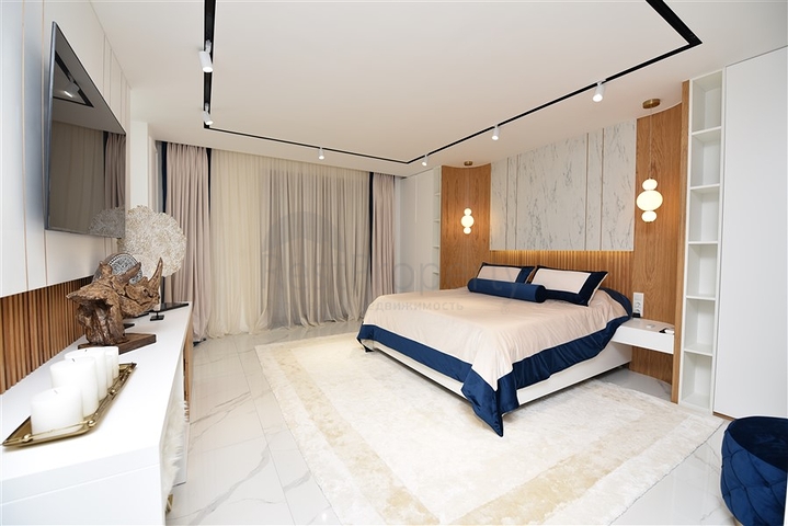 4+1 Luxuswohnung in einem prestigeträchtigen Komplex in Alanya