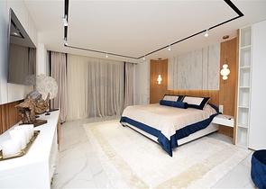 4+1 Luxuswohnung in einem prestigeträchtigen Komplex in Alanya