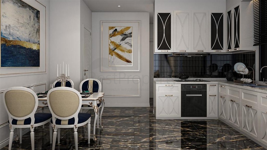 Neues Projekt im Zentrum von Alanya, 350 m vom Meer entfernt 