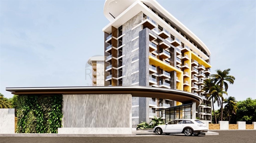 Neues Projekt mit Hotelinfrastruktur in Gazipasa