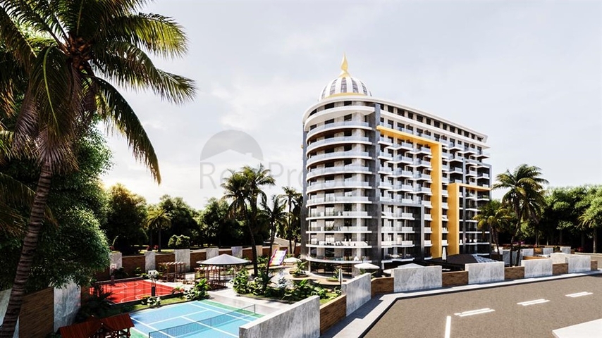 Neues Projekt mit Hotelinfrastruktur in Gazipasa