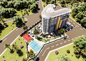 Neues Projekt mit Hotelinfrastruktur in Gazipasa