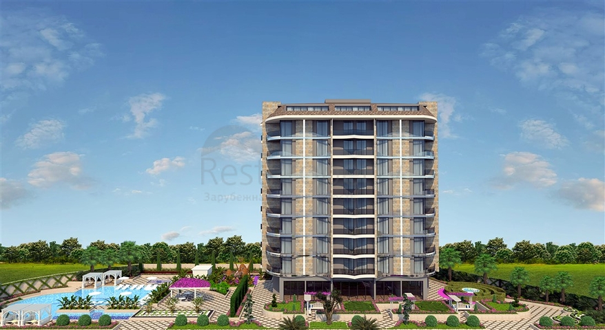 Ein neuer Premium-Komplex im Stadtteil Tosmur