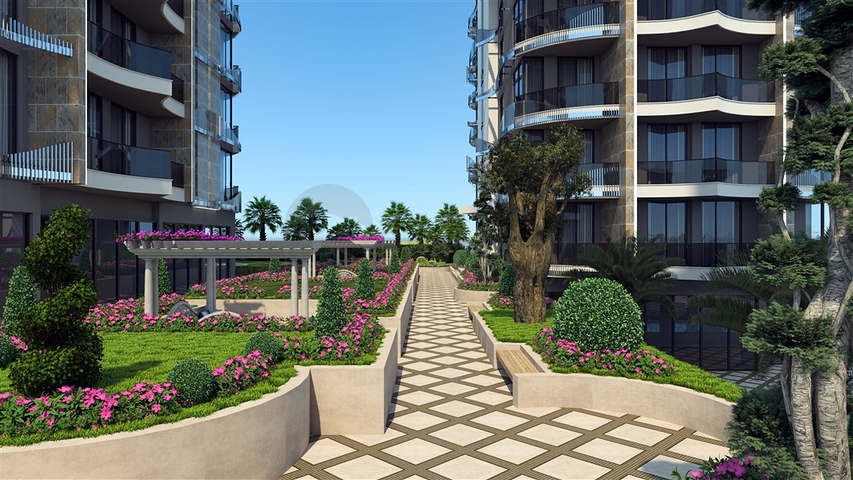 Ein neuer Premium-Komplex im Stadtteil Tosmur