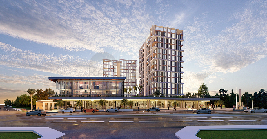 Investitionsprojekt in der Baugrubenphase in der Gegend von Sanjaktepe