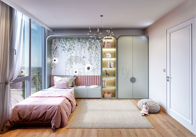 Investitionsprojekt in der Baugrubenphase in der Gegend von Sanjaktepe