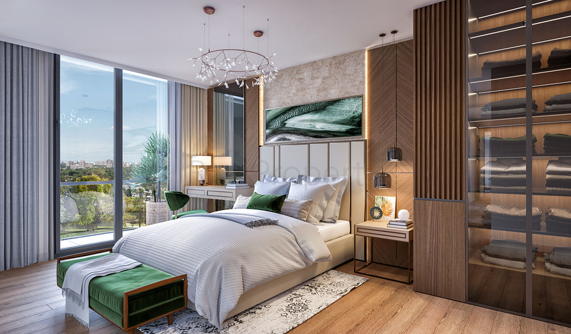 Investitionsprojekt in der Baugrubenphase in der Gegend von Sanjaktepe