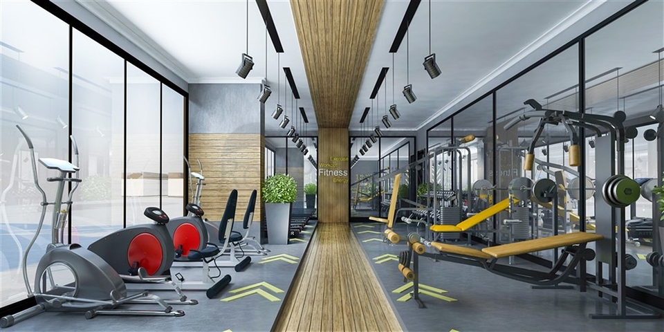 1+1 möblierte Wohnung im neuen Avsallar-Komplex