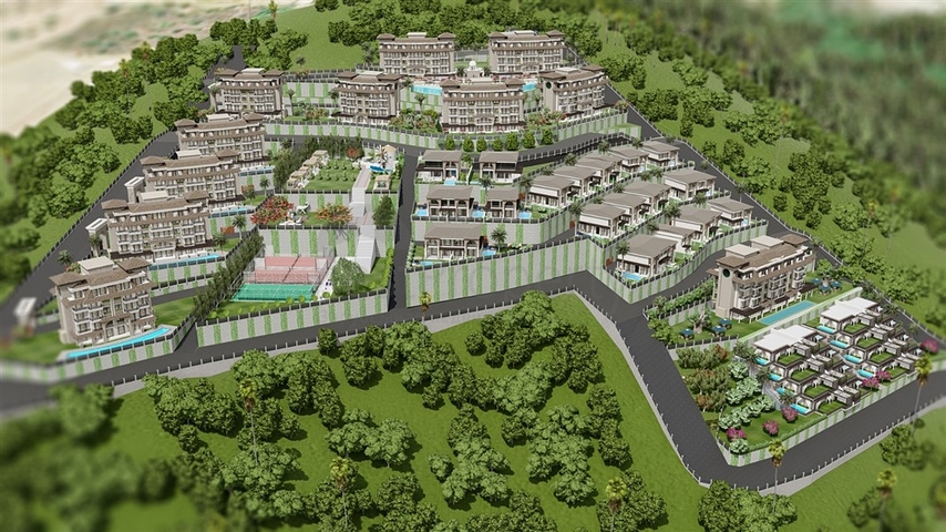 Neues Investitionsprojekt mit Meerblick im Bezirk Kargicak