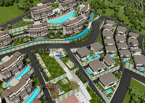 Neues Investitionsprojekt mit Meerblick im Bezirk Kargicak