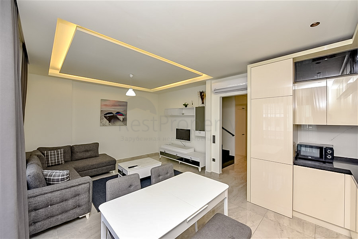 Penthouse 2+1 zu vermieten im Zentrum von Alanya